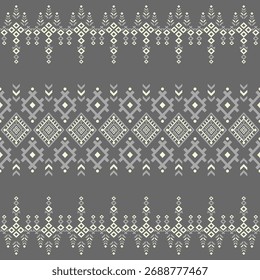 Southwest native seamless pattern ethnic tribal Aztec geometric Navajo Native American fabric colorful design vector for textile printing