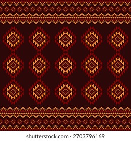 Sudoeste nativo sem emenda padrão étnico tribal asteca geométrica Navajo Nativo americano tecido colorido vetor de design para impressão têxtil