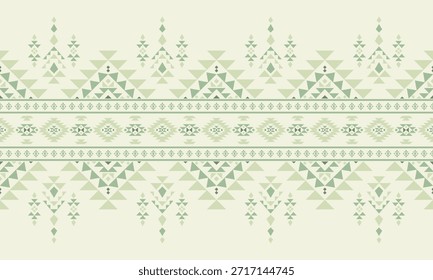 Southwest native seamless pattern ethnic tribal Aztec geometric Navajo Native American fabric earth tone design vector for textile printing