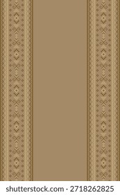 Southwest native seamless pattern ethnic tribal Aztec pixel art geometric Navajo Native American fabric earth tone design vector for textile printing