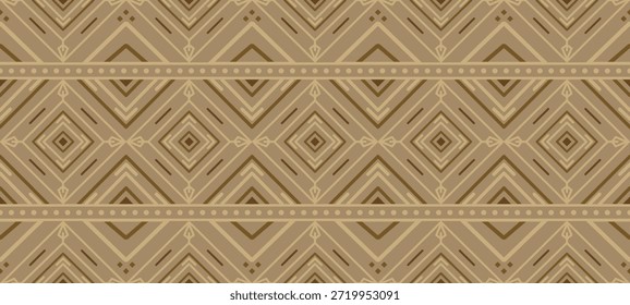 Vector nativo del diseño del tono de tierra de la tela nativa americana de Navajo geométrica azteca tribal étnica del patrón inconsútil del suroeste para la impresión textil