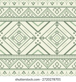 Vector nativo del diseño del tono de tierra de la tela nativa americana de Navajo geométrica azteca tribal étnica del patrón inconsútil del suroeste para la impresión textil