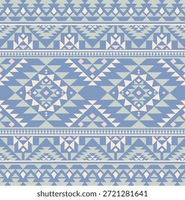 Vector nativo del diseño del tono de tierra de la tela nativa americana de Navajo geométrica azteca tribal étnica del patrón inconsútil del suroeste para la impresión textil