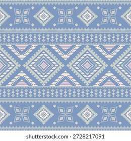 Sudoeste nativo sem emenda padrão étnico tribal asteca geométrica Navajo nativo americano tecido terráqueo vetor de design para impressão têxtil