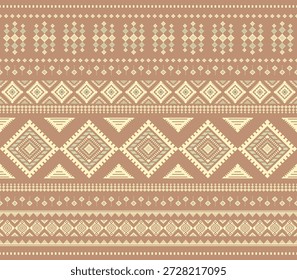 Sudoeste nativo sem emenda padrão étnico tribal asteca geométrica Navajo nativo americano tecido terráqueo vetor de design para impressão têxtil