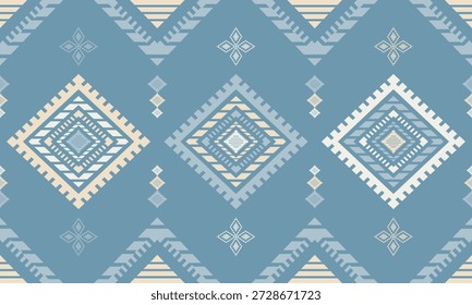 Sudoeste nativo sem emenda padrão étnico tribal asteca geométrica Navajo nativo americano tecido terráqueo vetor de design para impressão têxtil