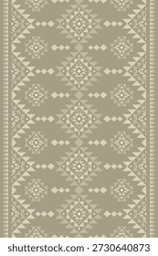Sudoeste nativo sem emenda padrão étnico tribal asteca geométrica Navajo nativo americano tecido terráqueo vetor de design para impressão têxtil
