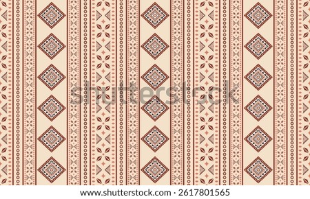Southwest Native seamless pattern ethnic tribal Aztec geometric Navajo Native American fabric colorful design vector for textile print