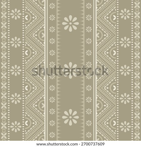 Southwest native seamless pattern ethnic tribal Aztec floral geometric Navajo Native American fabric colorful design vector for textile printing