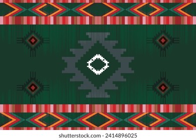 Southwestern Style - The geometric southwestern Aztec pattern makes a statement with rich colors that are easy to coordinate with a range of decor styles-96