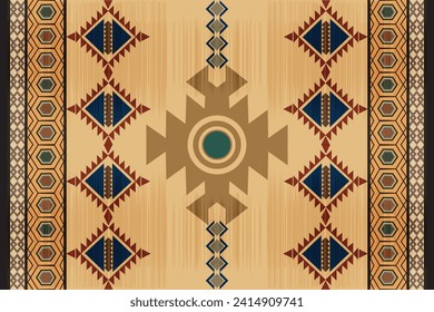 Southwestern Style - The geometric southwestern Aztec pattern makes a statement with rich colors that are easy to coordinate with a range of decor styles.