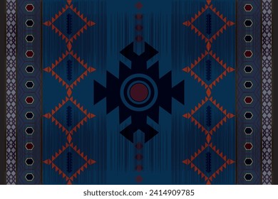 Estilo Suroeste - El patrón geométrico azteca del suroeste hace una declaración con colores ricos que son fáciles de coordinar con una gama de estilos de decoración.