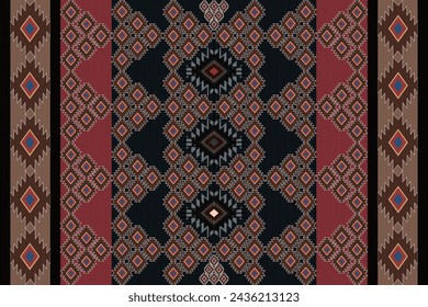 Southwestern Style - The geometric southwestern Aztec pattern makes a statement with rich colors that are easy to coordinate with a range of decor styles.