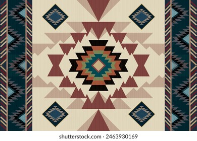 Southwestern Style - The geometric southwestern Aztec pattern makes a statement with rich colors that are easy to coordinate with a range of decor styles.