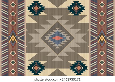 Southwestern Style - The geometric southwestern Aztec pattern makes a statement with rich colors that are easy to coordinate with a range of decor styles.