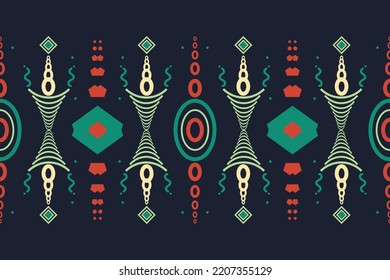 Southwestern upholstery Native American fabric Seamless Pattern Design Uzbek ikat-traditional silk product in Uzbekistan and Central Asia,