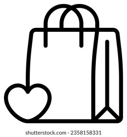 icono de recuerdo con un estilo de contorno. Adecuado para el diseño de sitios web, logotipo, aplicación, interfaz de usuario y ETC.