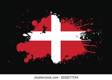 Sovereign Military Order of Malta Flag With Grunge Effect Design. It will be used t-shirt graphics, print, poster and Background.