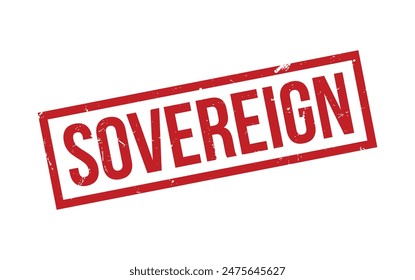 Sovereign Stamp. Sovereign Rubber grunge Stamp Seal