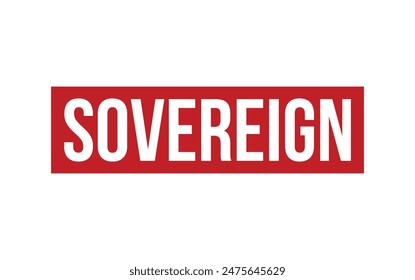 Sovereign Stamp. Sovereign Rubber grunge Stamp Seal