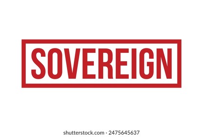 Sovereign Stamp. Sovereign Rubber grunge Stamp Seal