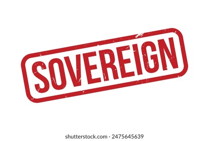 Sovereign Stamp. Sovereign Rubber grunge Stamp Seal