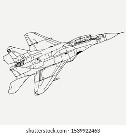 Soviet Mig Jet Sky Fighter