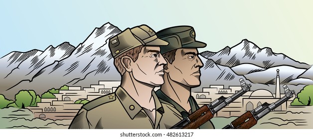 soviet soldiers color
