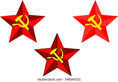 Soviet Star, Hammer And Sickle