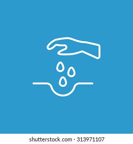 sowing of seeds icon
