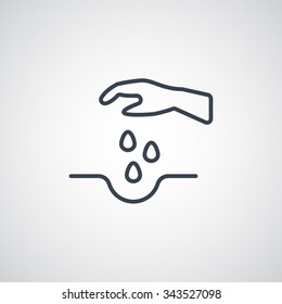 sowing of seeds icon