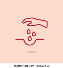 sowing of seeds icon