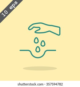 sowing of seeds icon