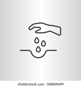 sowing of seeds icon