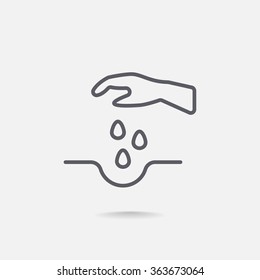 sowing of seeds icon