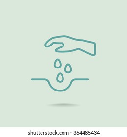 sowing of seeds icon