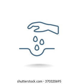 sowing of seeds icon