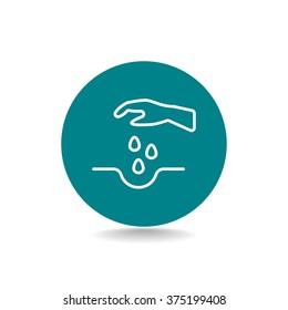 sowing of seeds icon