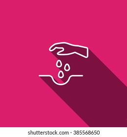 sowing of seeds icon