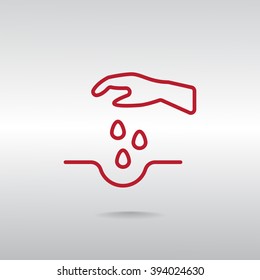 sowing of seeds icon
