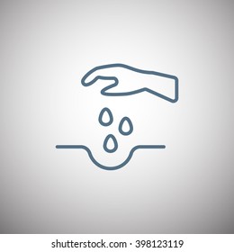 sowing of seeds icon