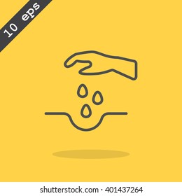 sowing of seeds icon