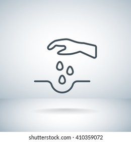 sowing of seeds icon