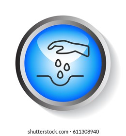  Sowing of seeds icon Vector.
