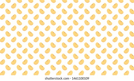 Soy bean pattern wallpaper. free space for text. copy space.