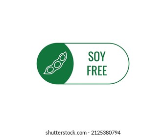 soy free icon vector illustration