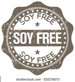 soy free stamp