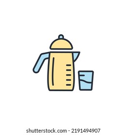 soy milk maker icons  symbol vector elements for infographic web