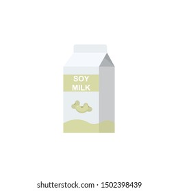 Soy Milk Pack Flat Style