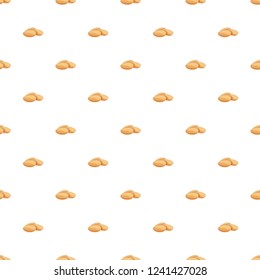Soy nuts pattern seamless vector repeat for any web design